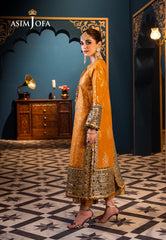 Asim Jofa Fasana-E-Ishq Eid Luxury Lawn Collection Pret Ajfip-26 Embroidered Lawn Stitched 3 Pcs