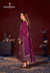 Asim Jofa Limited Edition Luxury Lawn Ajfile-11 Cambric 3 Pcs