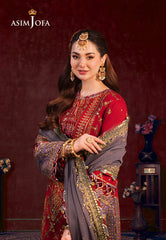 Asim Jofa Limited Edition Luxury Lawn Ajfile-27 Cambric 3 Pcs