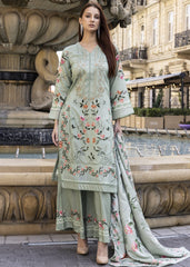 Meerak Stitched 3 Piece Premium Linen Collection'2026-Nysa