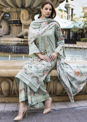 Meerak Stitched 3 Piece Premium Linen Collection'2026-Nysa