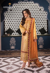 Asim Jofa Fasana-E-Ishq Eid Luxury Lawn Collection Pret Ajfip-19 Embroidered Lawn Stitched 3 Pcs