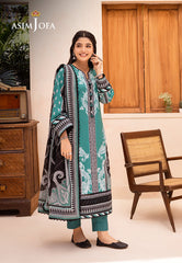 Asim Jofa Prints Collection Ajub-03 Printed Lawn 3 Pcs