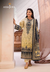 Asim Jofa Prints Collection Ajub-15 Printed Lawn 3 Pcs