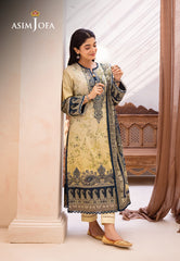 Asim Jofa Prints Collection Ajub-15 Printed Lawn 3 Pcs