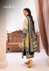 Asim Jofa Prints Collection Ajub-15 Printed Lawn 3 Pcs