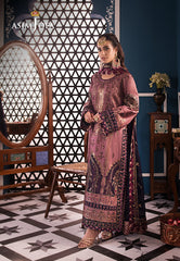 Asim Jofa Fasana-E-Ishq Eid Luxury Lawn Collection Pret Ajfip-22 Embroidered Lawn Stitched 3 Pcs