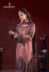Asim Jofa Limited Edition Luxury Lawn Ajfile-22 Cambric 3 Pcs