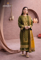 Asim Jofa Prints Collection Ajub-01 Printed Lawn 3 Pcs