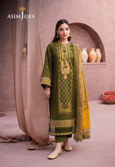 Asim Jofa Prints Collection Ajub-01 Printed Lawn 3 Pcs