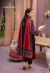 Asim Jofa Prints Collection Ajub-12 Printed Lawn 3 Pcs
