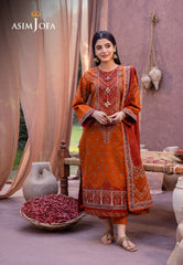 Asim Jofa Prints Collection Ajub-07 Printed Lawn 3 Pcs