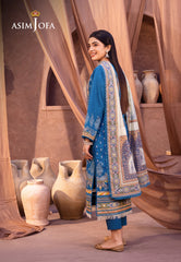 Asim Jofa Prints Collection Ajub-16 Printed Lawn 3 Pcs