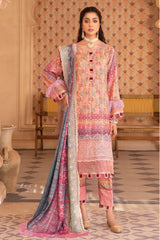 Mahee's by Riaz Arts Unstitched 3 Piece Emb Staple Slub Suit-SS-05