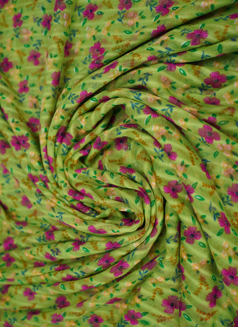 Hijab Ul Hareem Floral Printed Lawn Scarf