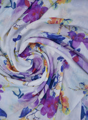 Hijab Ul Hareem Floral Printed Lawn Scarf