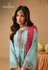 Kinza By Asim Jofa Unstitched 3 Piece Emb Festive Edit-AJULIF-02