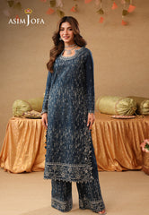 Kinza By Asim Jofa Unstitched 2 Piece Emb Festive Edit-AJULIF-09