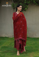 Asim Jofa Unstitched 3 Piece Formals Chikankari Suit-AJULC-05