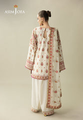 Makhmal By Asim Jofa Unstitched 3 Piece Emb Velvet Suit-AJULM-06