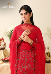 Asim Jofa Unstitched 3 Piece Festive Formals Suit-AJULIH-08