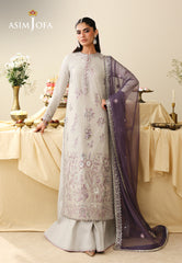 Asim Jofa Unstitched 3 Piece Festive Formals Suit-AJULIH-09