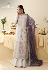 Asim Jofa Unstitched 3 Piece Festive Formals Suit-AJULIH-09