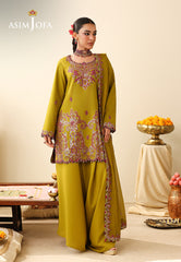 Asim Jofa Unstitched 3 Piece Festive Formals Suit-AJULIH-07