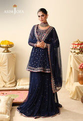 Asim Jofa Unstitched 3 Piece Festive Formals Suit-AJULIH-02