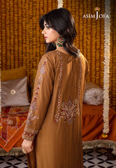 Asim Jofa Tara Sitara Ajtm-11 - 2 Pcs Embroidered Yarn Dyed Kantha 2 Pcs