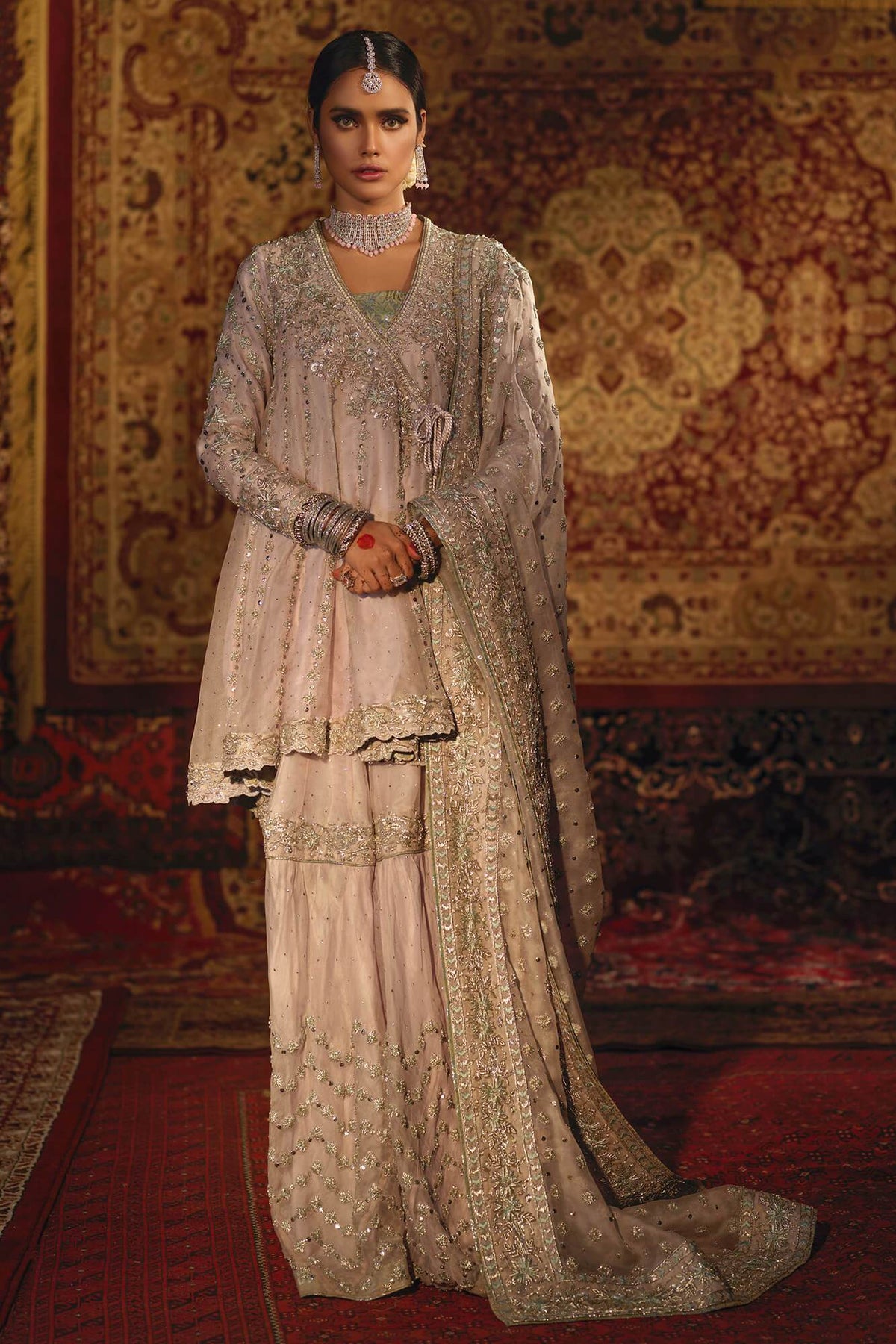 Zehnaseeb By Zaaviay Unstitched Shehr Bano