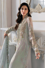 Mbroidered By Maria B Unstitched 3 Piece Wedding Suit-BD-3005