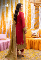 Asim Jofa Dastaan Ajda-29 Embroidered Chiffon 3 Pcs