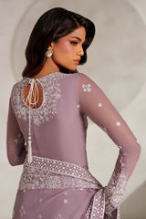 Muse Thread By Zarif Unstitched 3 Piece Exclusive Luxury Formals Suit-ZE-MT-05-Niora
