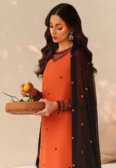 Tabeer By Zarif Unstitched 3 Piece The Silk Edit Collection'2026-ZE-TS-05 SANGRIA