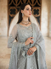 Gulaal Unstitched 3 Piece Emb Chiffon Eid Suit-Arwa 06