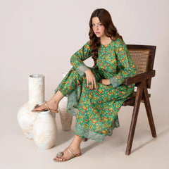 Ahlam By Safa Textile Kashish Printed Co-Ord-Set