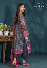 Asim Jofa Gul Rung Pret Collection Ajgr-12 Printed Swiss Lawn 3 Pcs