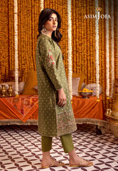 Asim Jofa Tara Sitara Ajtm-17 - 2 Pcs Printed Lurex Jacquard 2 Pcs