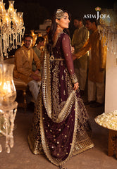 Asim Jofa Shehnai Festive Ajsh-02 Embroidered Chiffon 3 Pcs