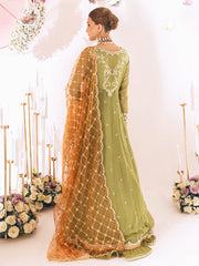 Sawariya by Roheenaz Unstitched 3 Piece Luxury Khalidar Chiffon Suit-S-05