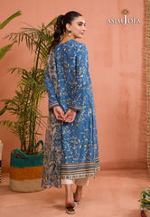 Asim Jofa Gul Rung Pret Collection Ajgr-06 Embroidered Cotton Silk 2 Pcs