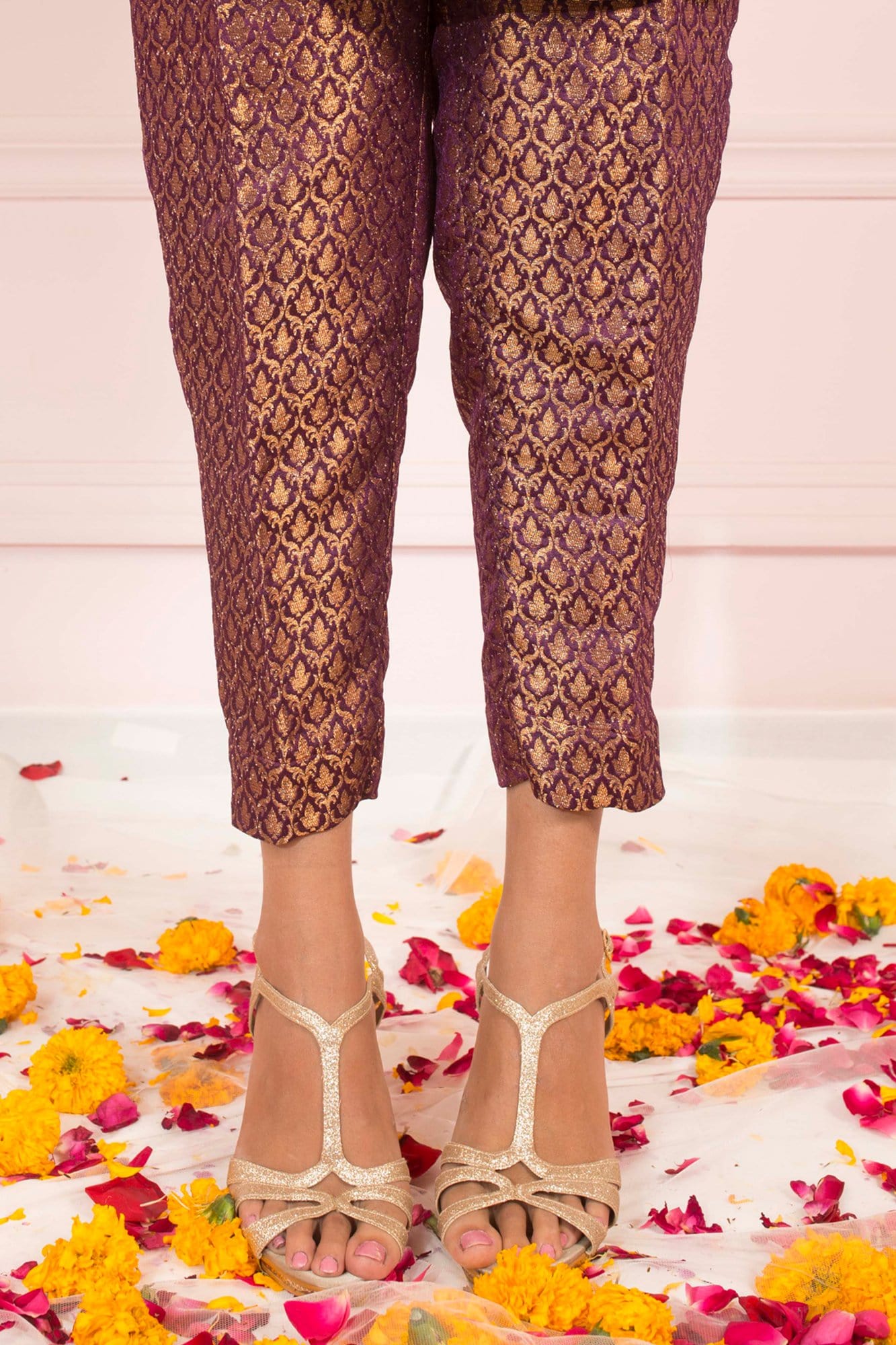 Soughaat By Zaaviay Stitched Henna (Two Piece)