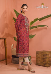 Asim Jofa Gul Rung Pret Collection Ajgr-04 Embroidered Cotton Silk 1 Pc