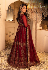 Asim Jofa Shehnai Festive Ajsh-16 Embroidered Chiffon 3 Pcs