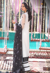 Asim Jofa Festive Eid 2021 Ajfc-09 Embroidered Organza 3 Pcs