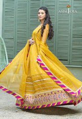 Asim Jofa Festive Jashn Ajfc-42 Embroidered Organza 3 Pcs