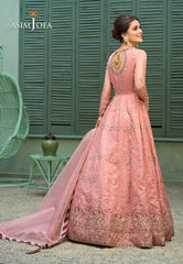 Asim Jofa Festive Jashn Ajfc-40 Embroidered Organza 3 Pcs