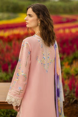 The Secret Garden Hemline By Mushq Unstitched 3 Piece Summer Suit-06-A-Butterfly Kisses