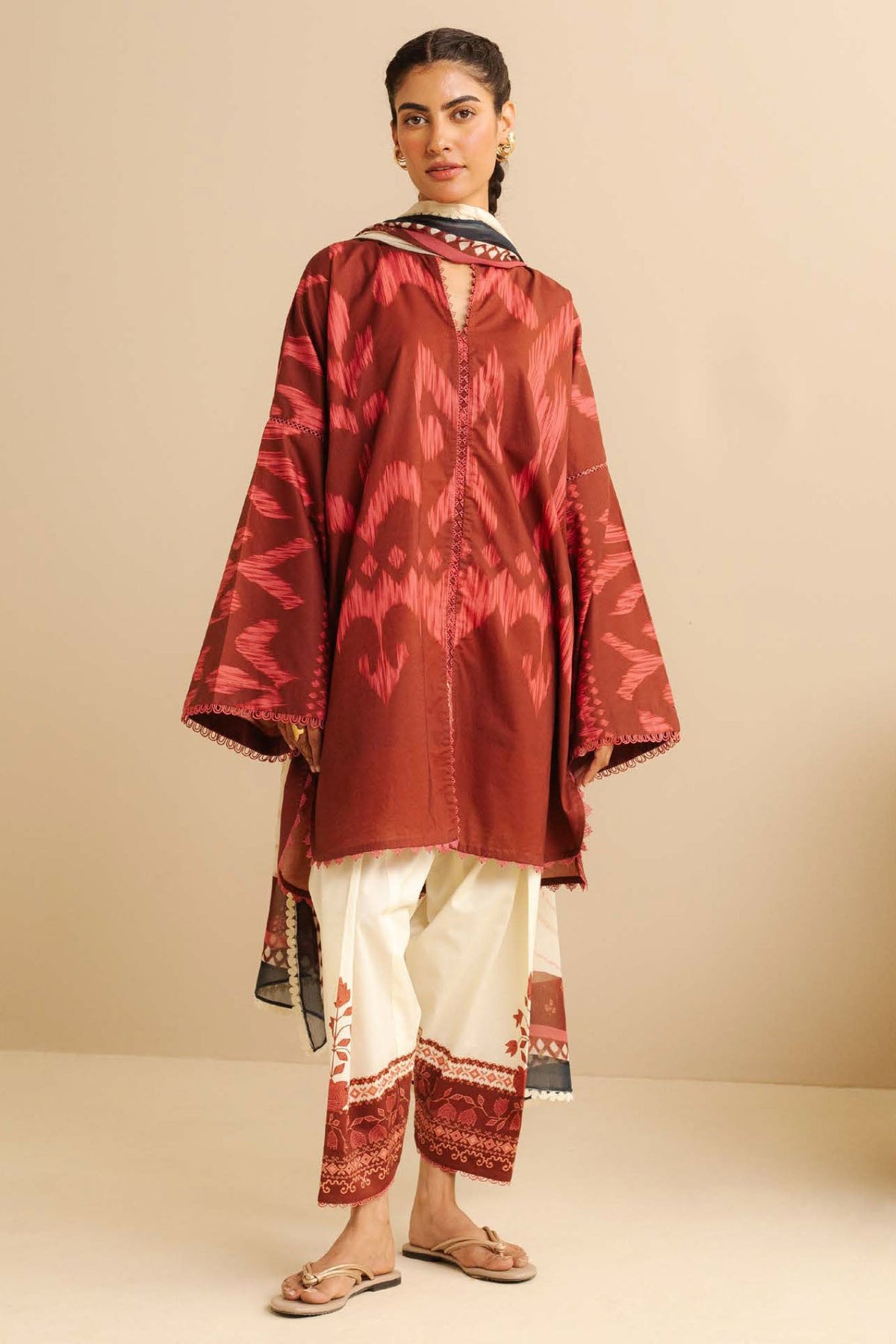 CoCo Prints By Zara Shah Jahan Unstitched 3 Piece Lawn Drop Two Collection'2025-06-A-Sila